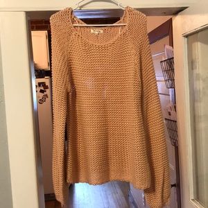 Women’s large knit sweater